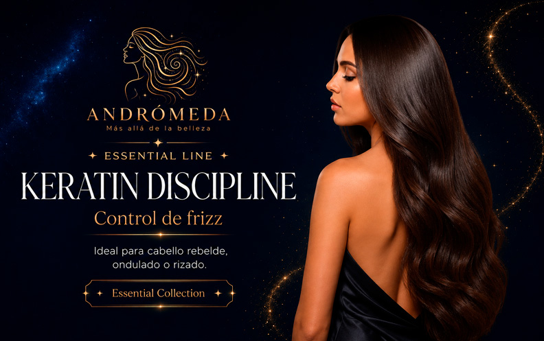 Melena en movimiento sin frizz tras el ritual Keratin Discipline